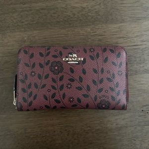 Leather COACH Wallet